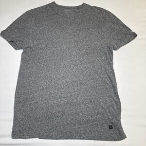 Depart West Mens Heather Gray Tee Shirt Crew Neck Short Sleeve Size XL Soft EUC